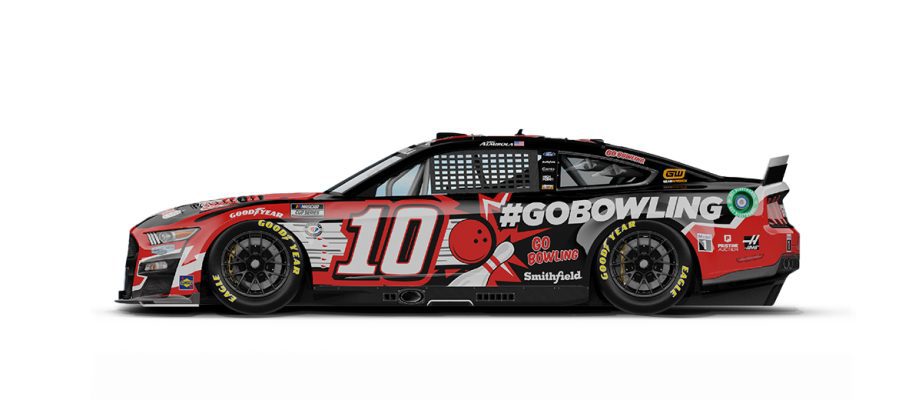 Aric Almirola's No. 10 Ford