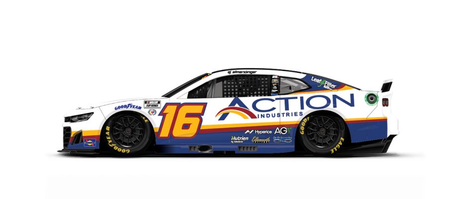 AJ Allmendinger's No. 16 Chevrolet