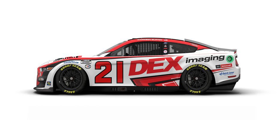 Harrison Burton's No. 21 Ford