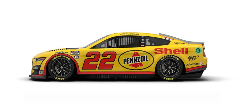 Joey Logano's No. 22 Ford