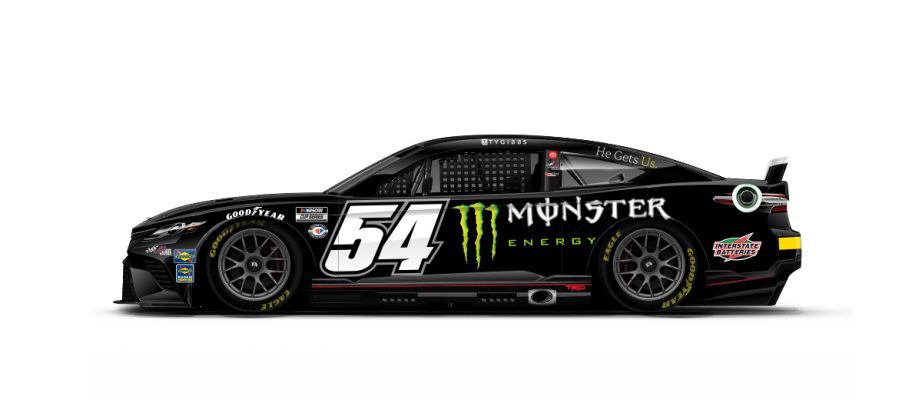 Ty Gibbs' No. 54 Toyota
