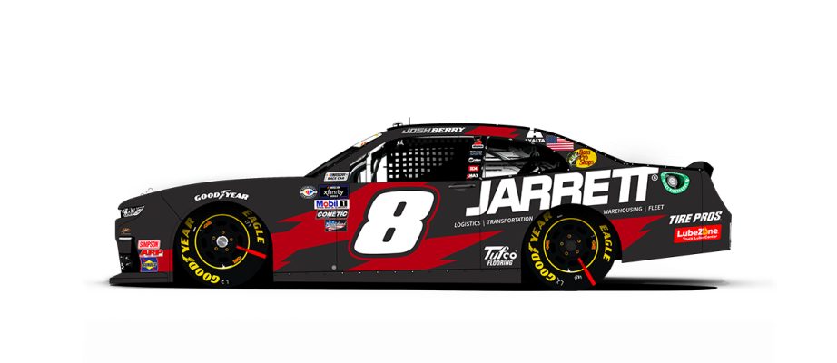 Josh Berry's No. 8 Chevrolet