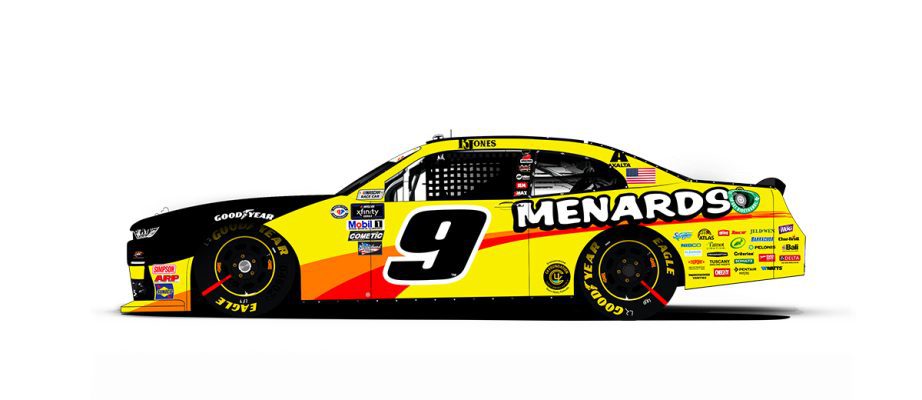 Brandon Jone's No. 9 Chevrolet