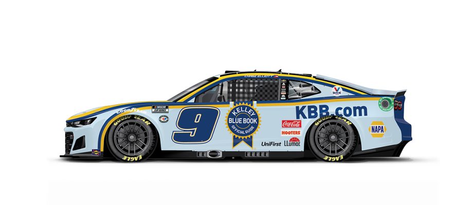 Josh Berry's No. 9 Chevrolet