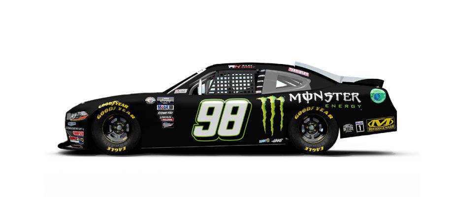 Riley Herbst's No. 98 Ford