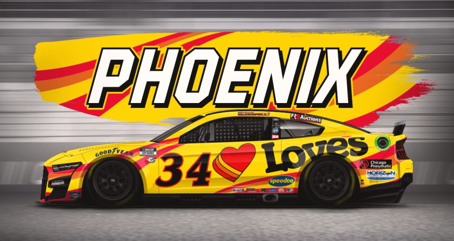 Michael McDowell's No. 34 Ford