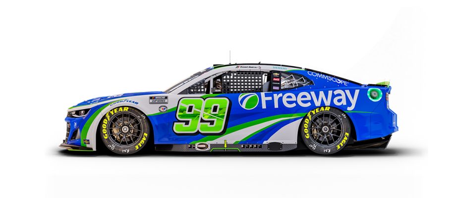Daniel Suárez's No. 99 Chevrolet