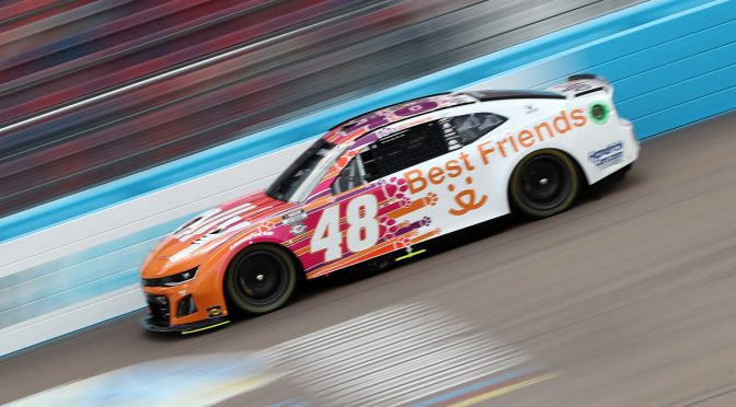NASCAR competition officials take louvers from Hendrick Motorsports cars