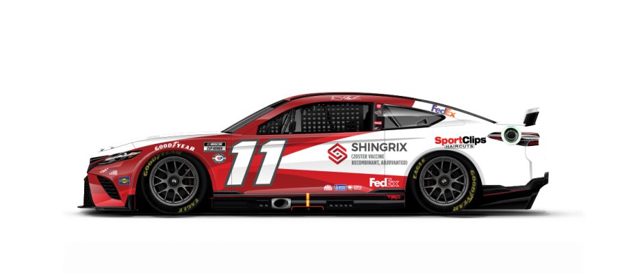 Denny Hamlin's No. 11 Toyota