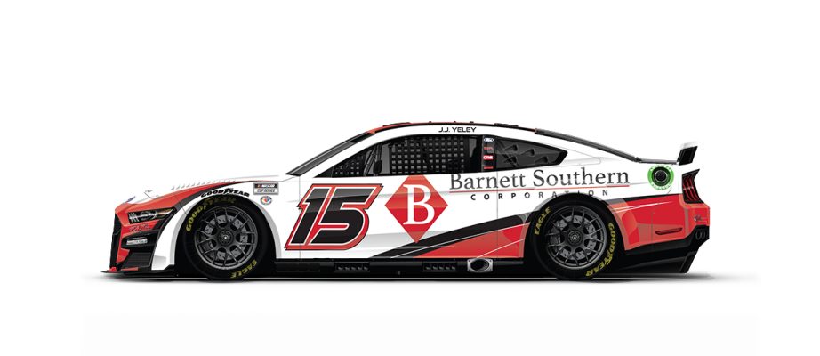 J.J. Yeley's No. 15 Ford