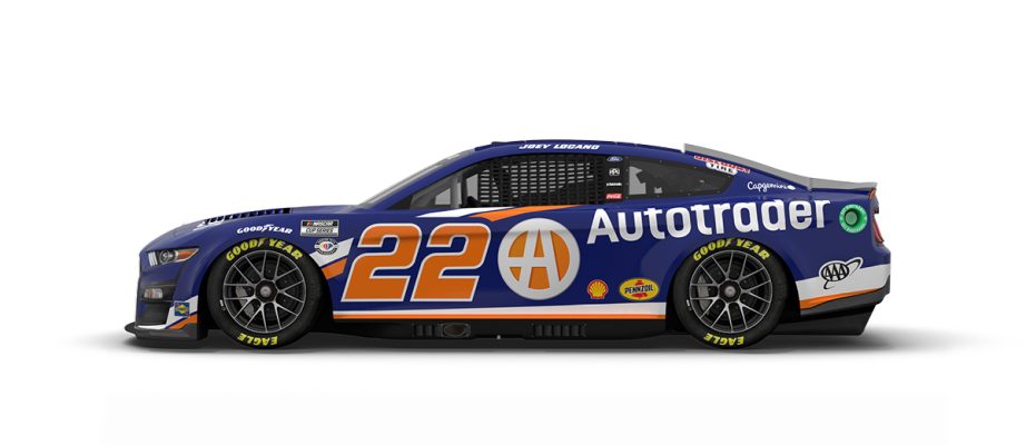 Joey Logano's No. 22 Ford