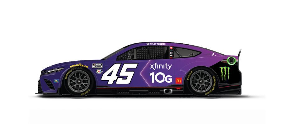 Tyler Reddick's No. 45 Toyota