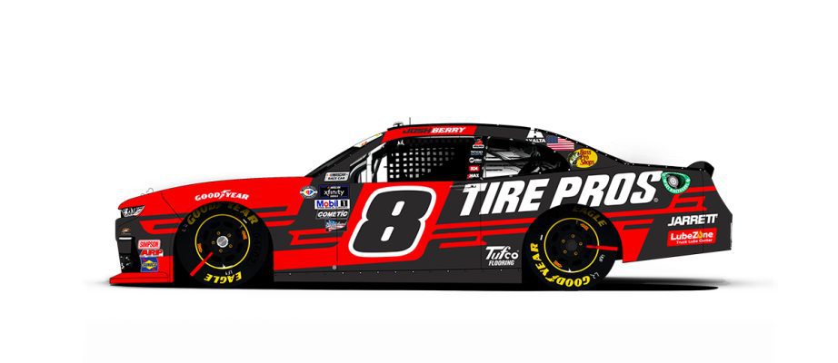 Josh Berry's No. 8 Chevrolet