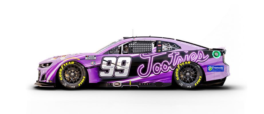 Daniel Suárez's No. 99 Chevrolet