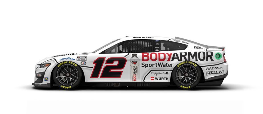 Ryan Blaney's No. 12 Ford