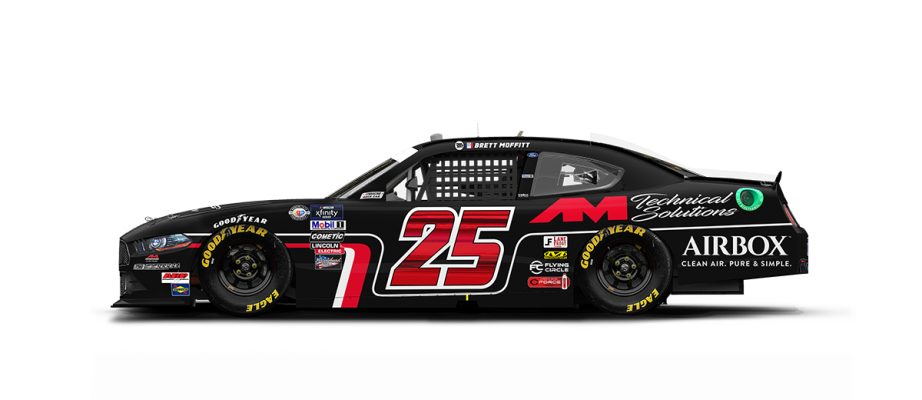 Brett Moffitt's No. 25 Ford