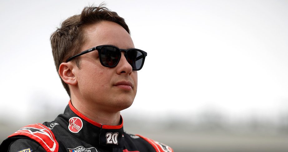 christopher bell looks on