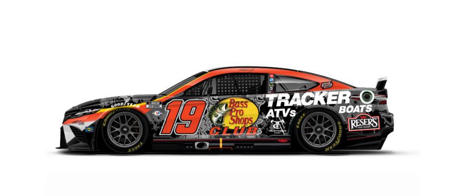 Martin Truex Jr.'s No. 19 Toyota.