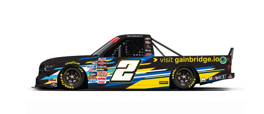 Nick Sanchez's No. 2 Chevrolet.