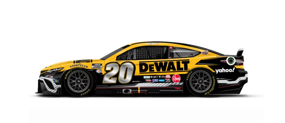 Christopher Bell's No. 20 Toyota.