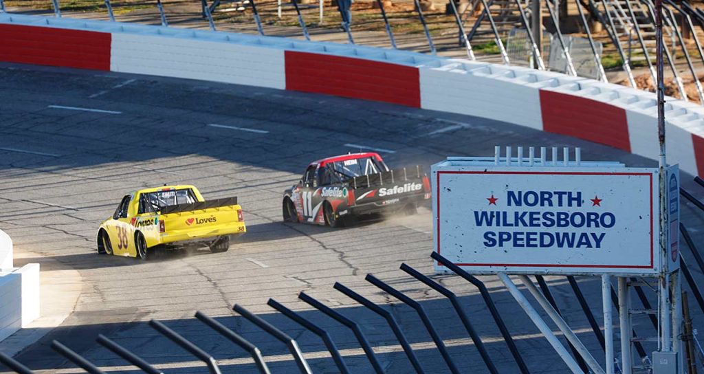 Trucks test at North Wilkesboro 'Field of Dreams' NASCAR
