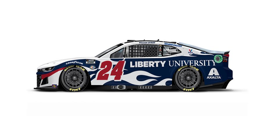 William Byron's No. 24 Chevrolet.