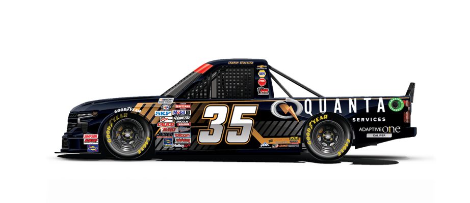 Jake Garcia's No. 35 Chevrolet.