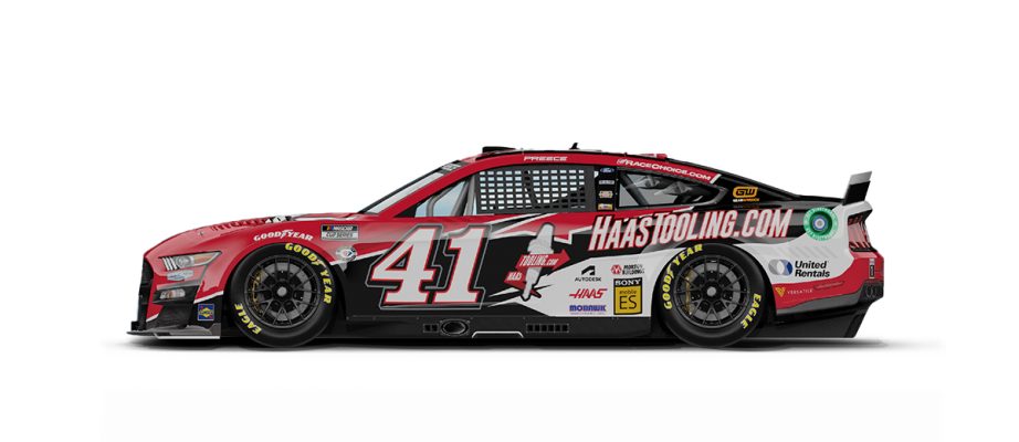 Ryan Preece's No. 41 Ford.