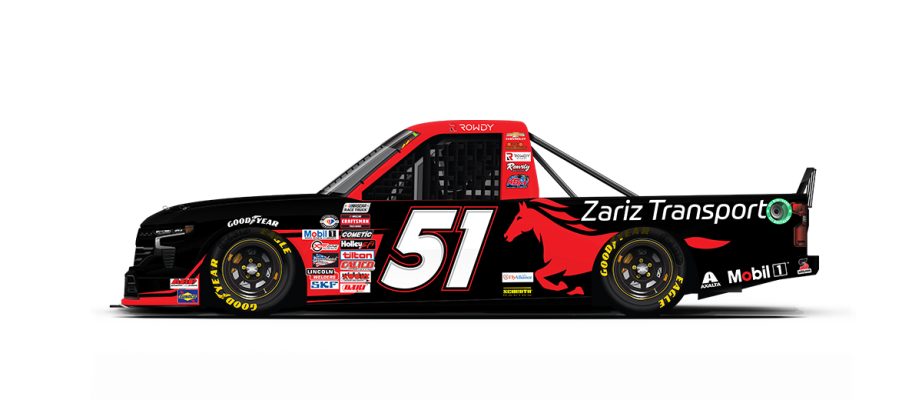 Kyle Busch's No. 51 Chevrolet.