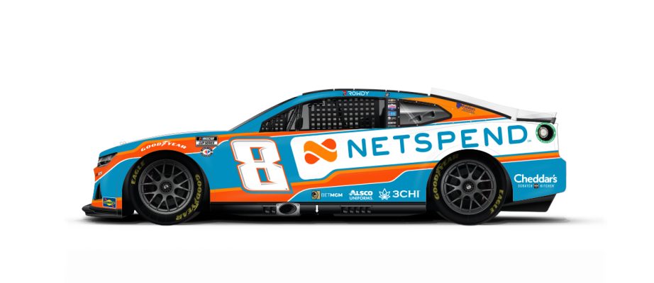 Kyle Busch's No. 8 Chevrolet.
