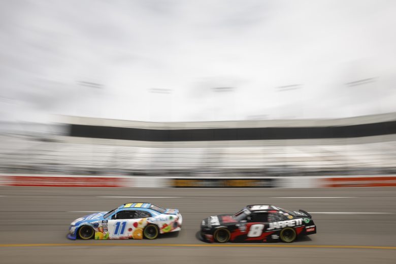 Daniel Hemric and Josh Berry race at Richmond