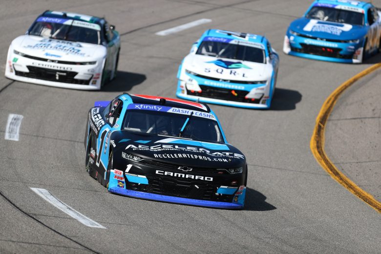 Sam Mayer races at Richmond