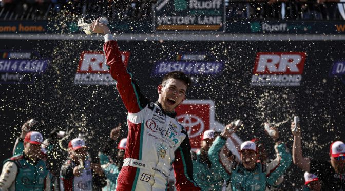 Featured Image for Chandler Smith finds late-race momentum, wins Xfinity Series race at Richmond