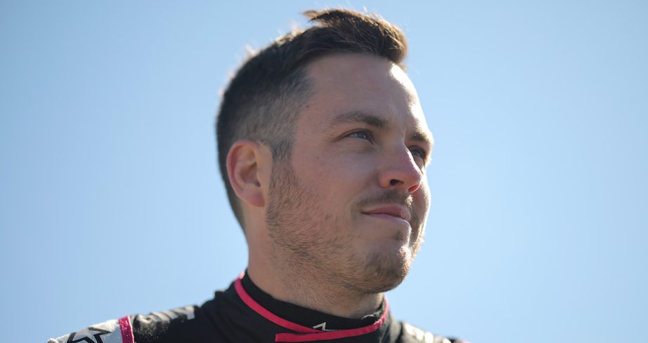 alex bowman looks on