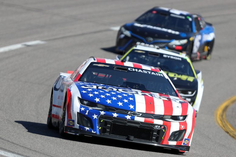 Ross Chastain paces William Byron and Tyler Reddick at Richmond