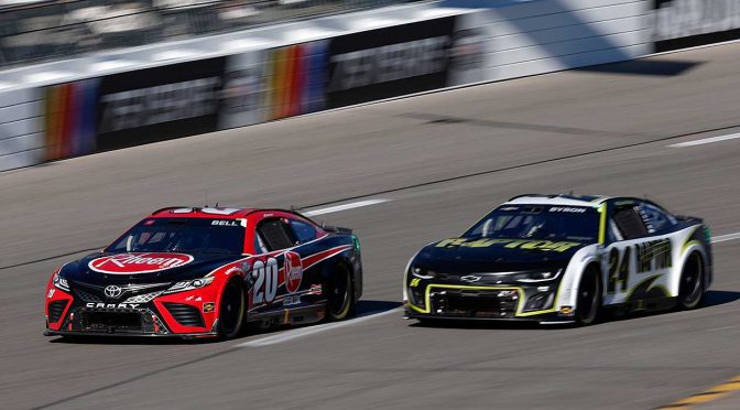 Contact on late restart spoils William Byron’s strong Richmond run