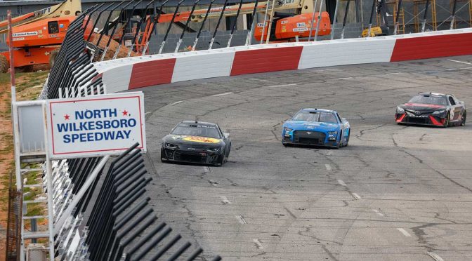 Featured image for ‘Such great energy’: Dale Earnhardt Jr. savors the surreal in North Wilkesboro’s revival