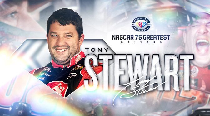 Tony Stewart named to NASCAR’s 75 Greatest Drivers
