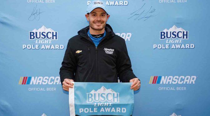 Featured Image for Kyle Larson claims Busch Light Pole at Bristol Dirt Race; see full heat race results, lineup