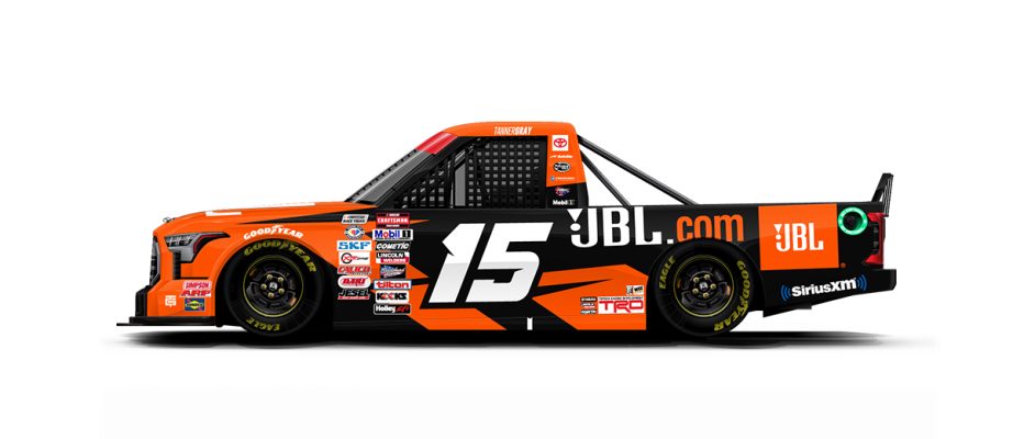 Tanner Gray's No. 15 Toyota.