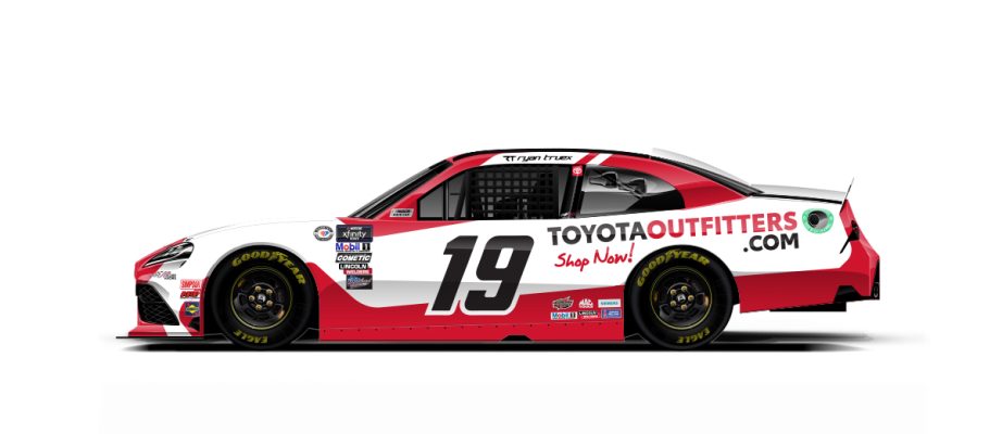 Ryan Truex's No. 19 Toyota.
