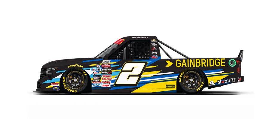 Nick Sanchez's No. 2 Chevrolet.