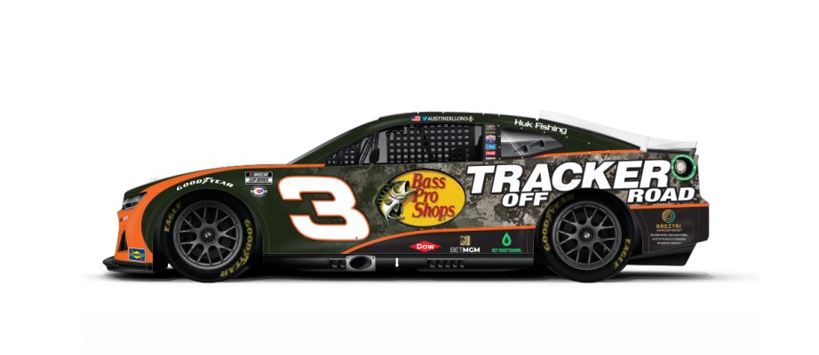 Austin Dillon's No. 3 Chevrolet.