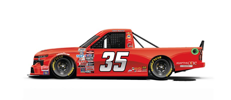 Jake Garcia's No. 35 Chevrolet.
