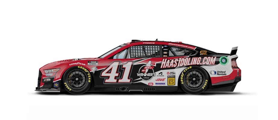 Ryan Preece's No. 41 Ford.