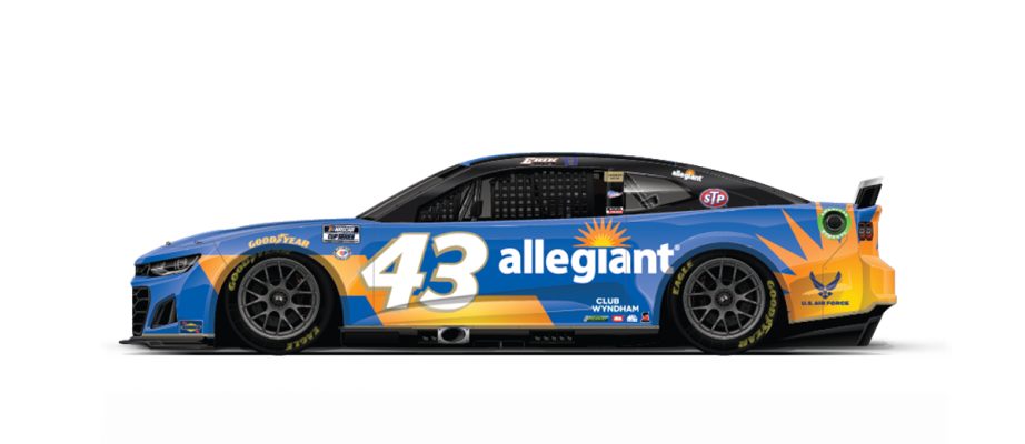 Erik Jones' No. 43 Chevrolet.