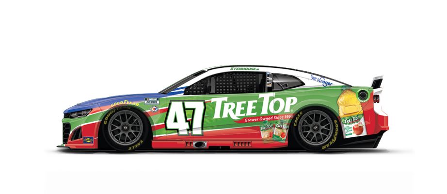 Ricky Stenhouse Jr.'s No. 47 Chevrolet.