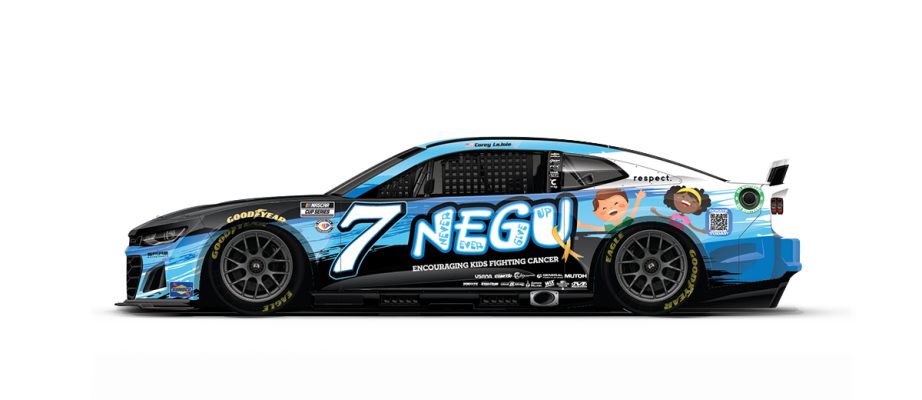 Corey LaJoie's No. 7 Chevrolet.