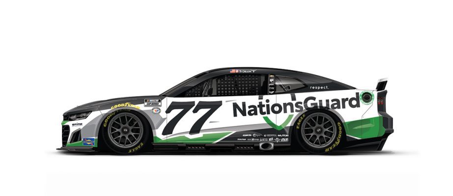 Ty Dillon's No. 77 Chevrolet.