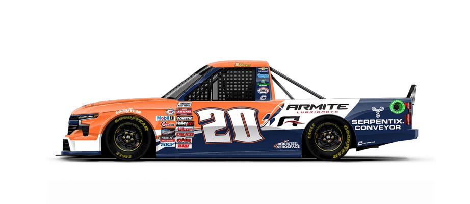Brad Perez's No. 20 Chevrolet.